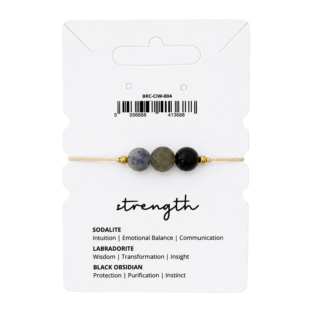 Crystal Intention Wristlet