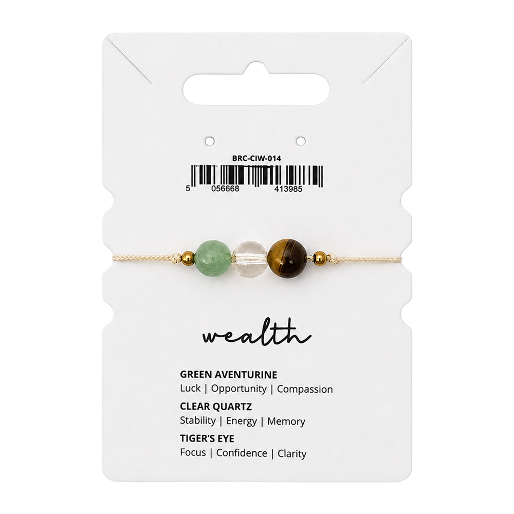 Crystal Intention Wristlet