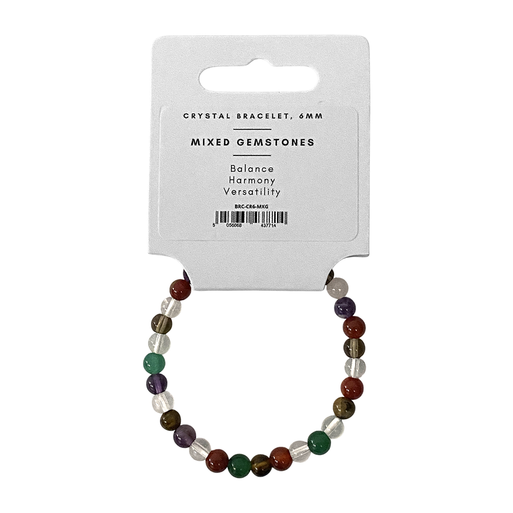 Crystal Bracelet, 6mm