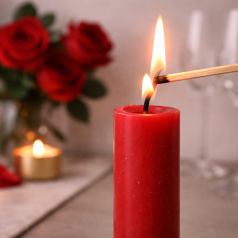 Spell Candles, Handmade & Unscented, Pack of 5