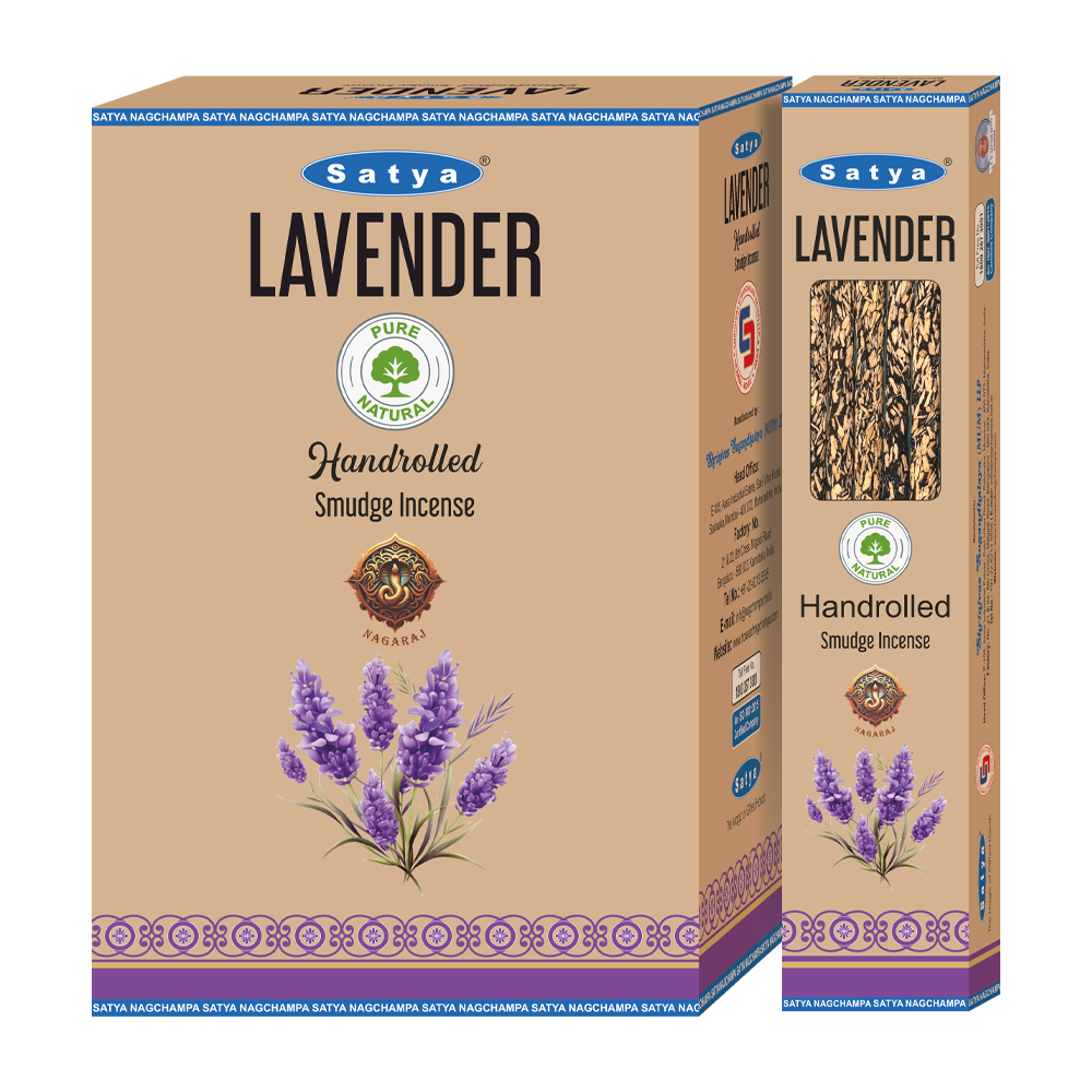 Satya Smudge Incense Sticks, 12 Packs x 25g (MUM)