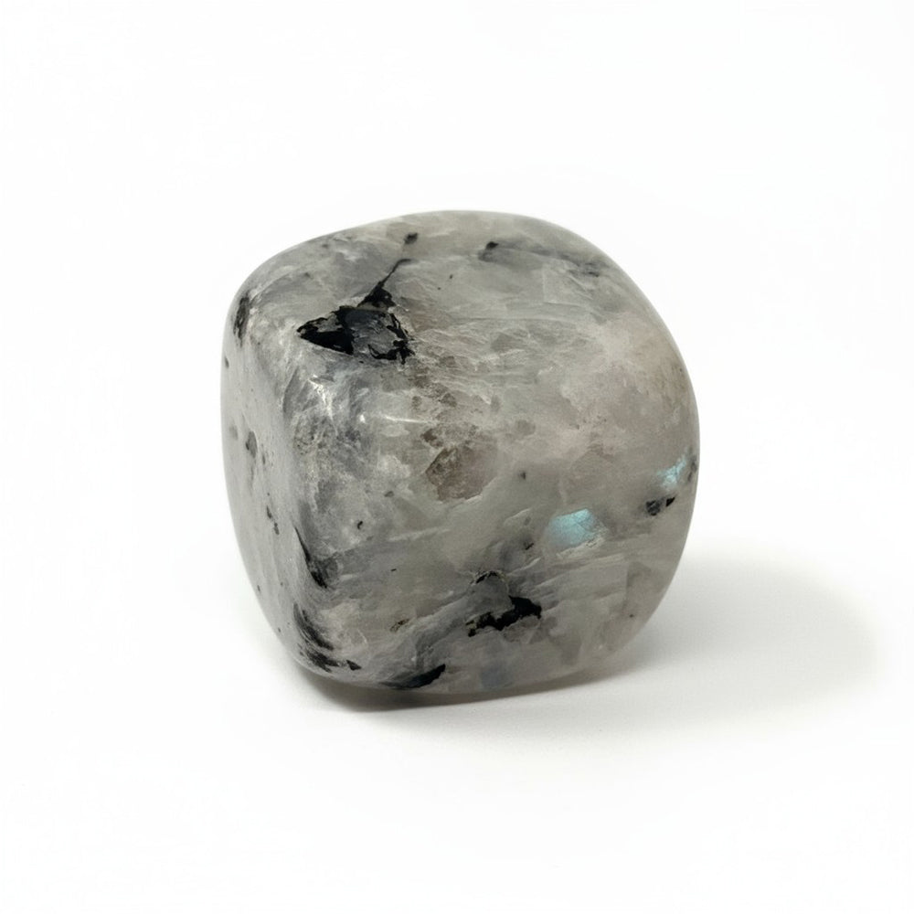 Crystal Cube, 2-2.5cm, Rainbow Moonstone