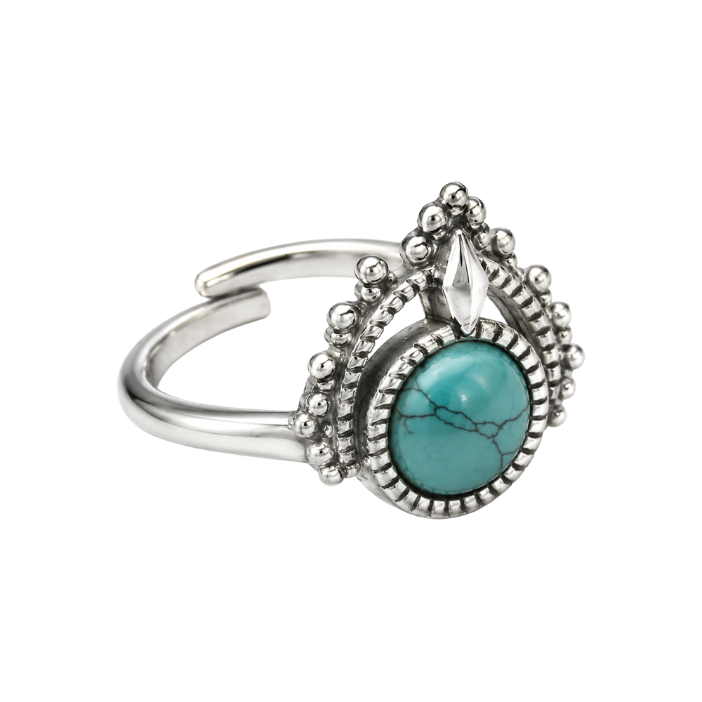 Vintage Bali Sphere Ring