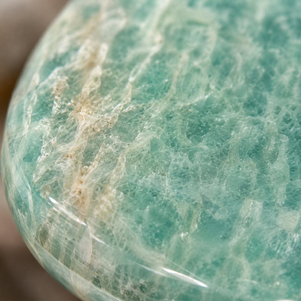 Worry Thumb Stone, Amazonite