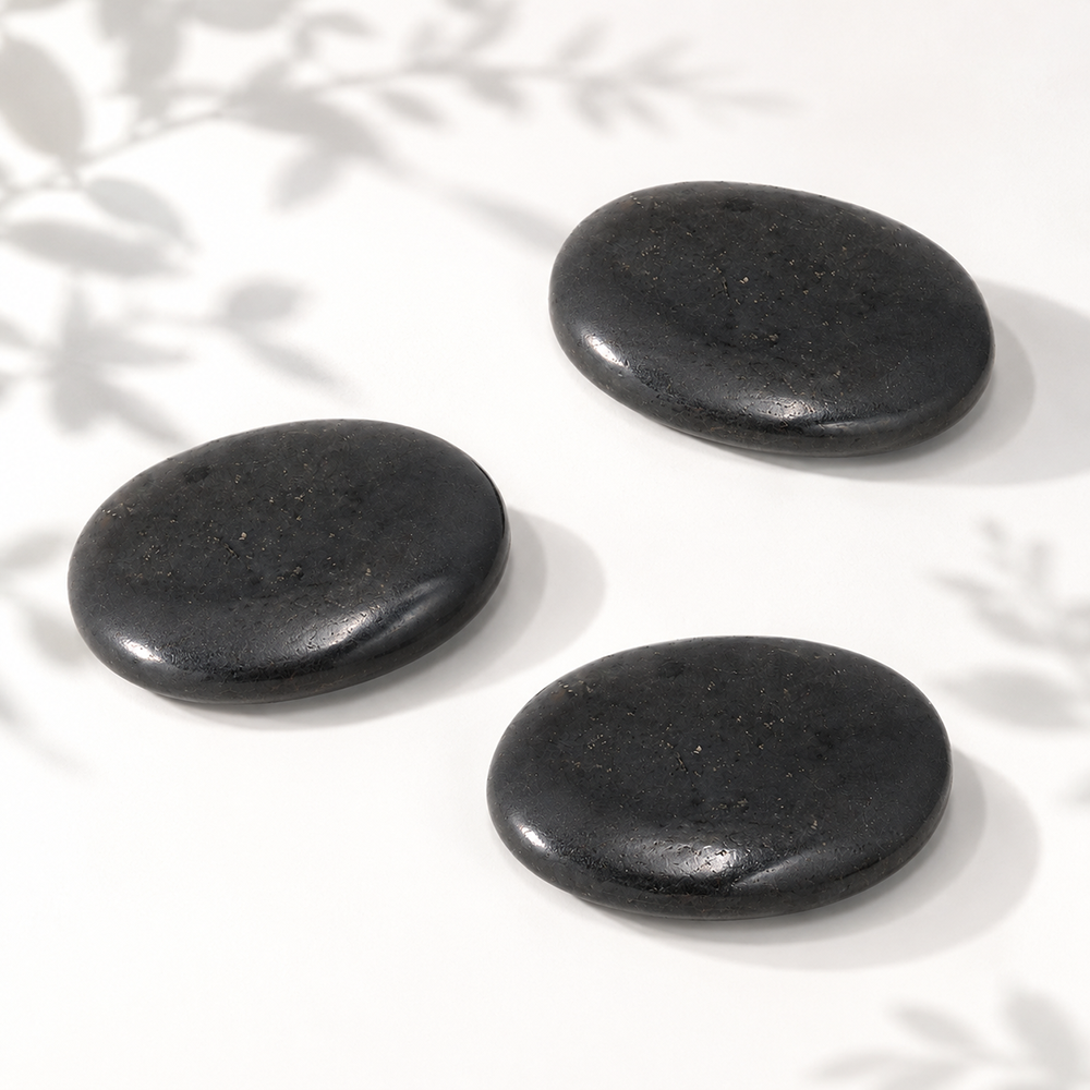 Worry Thumb Stone, Black Tourmaline