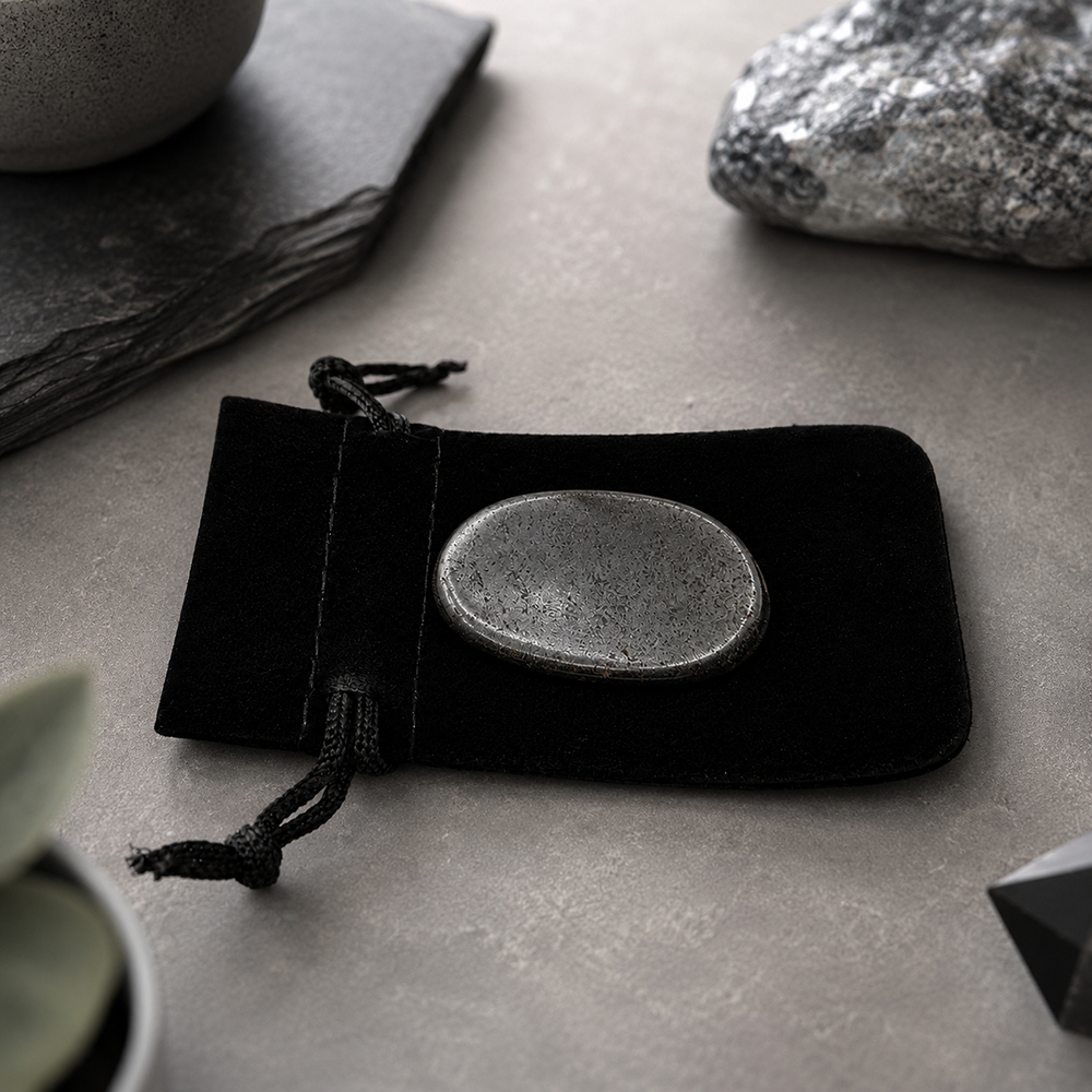 Worry Thumb Stone, Hematite