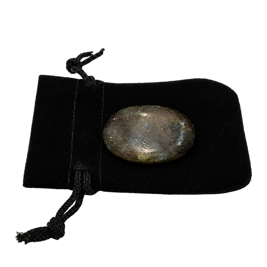 Worry Thumb Stone, Labradorite