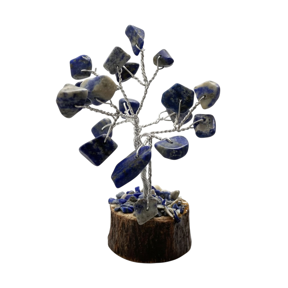 Micro Gemstone Tree, 15 Beads, 6cm
