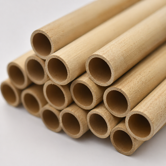 Bamboo Straws, 22cm, Singles