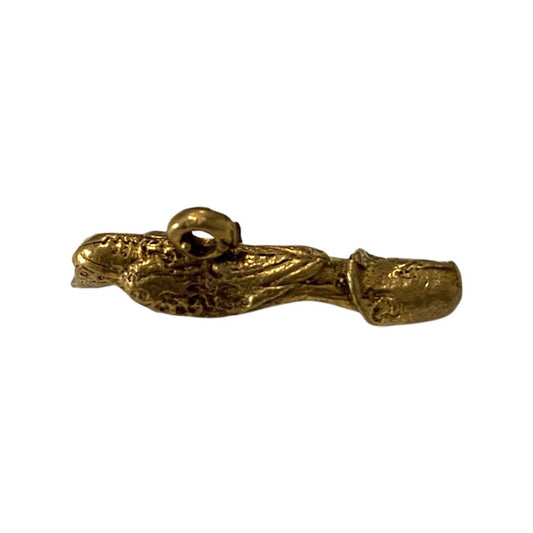 Miniature Brass Figurine, Fertility Pendant, Design #061