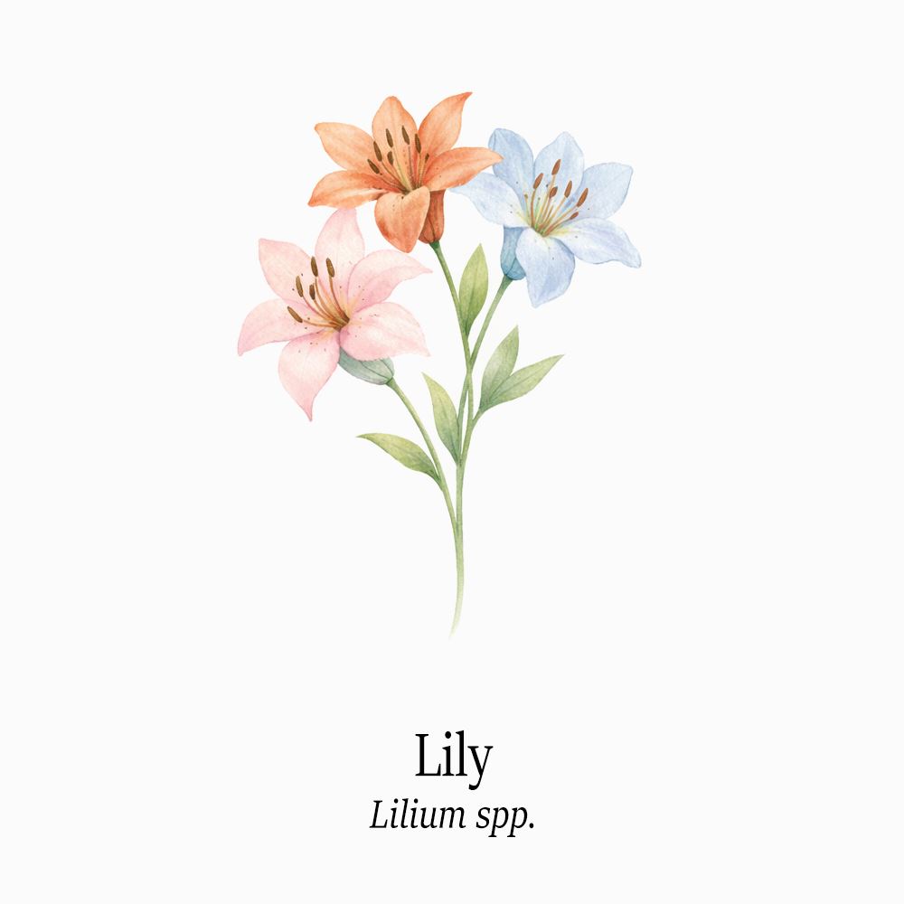 Petal Keepsakes Gemstone Bracelet, Lily