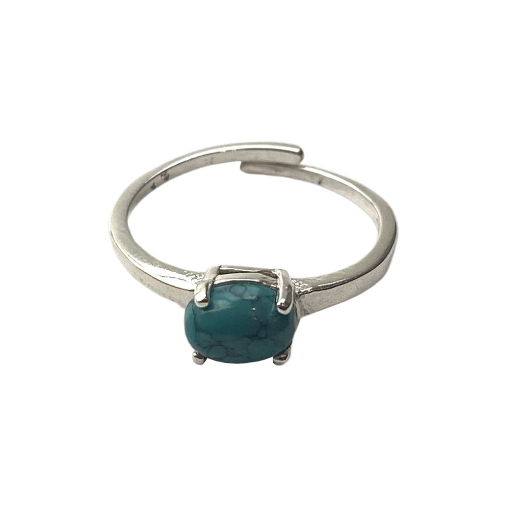 Silver-Plated Adjustable Ring (#29)