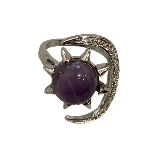 Moon & Sun Adjustable Ring