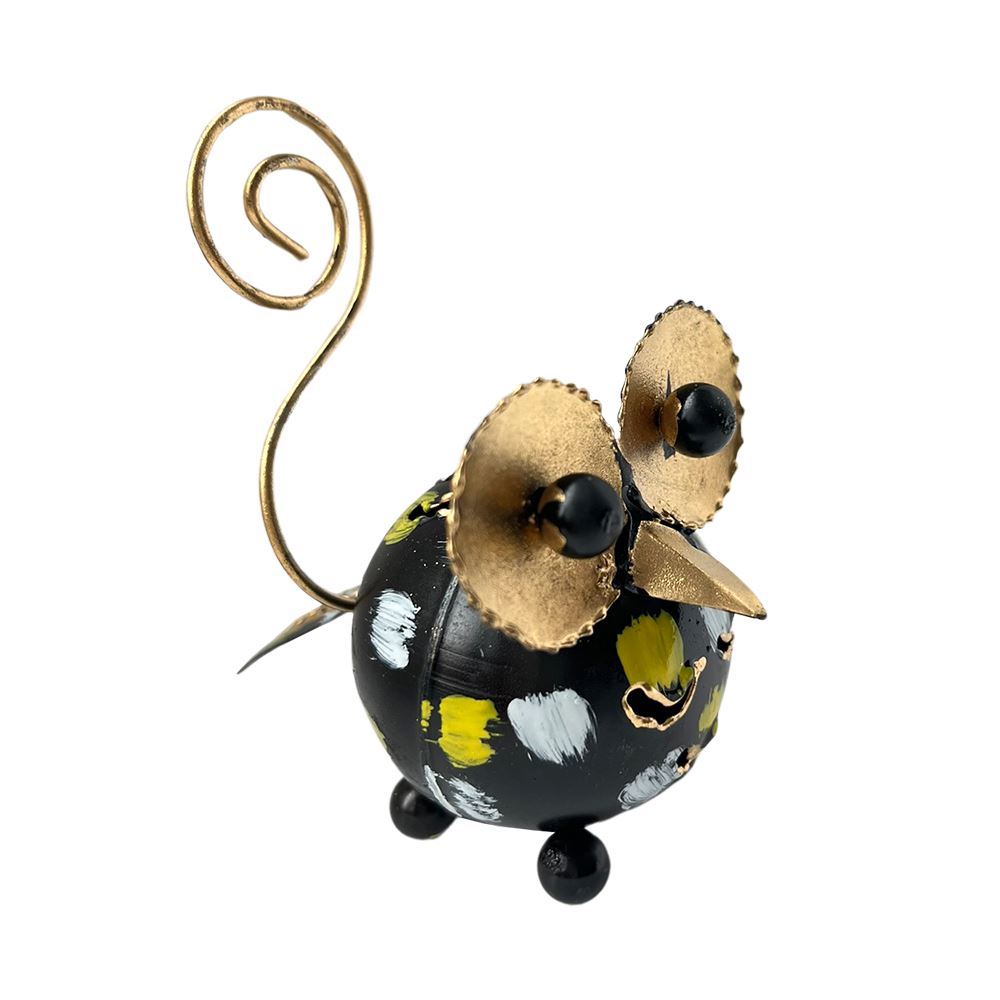Whimsical Metal Curly Tailed Animal