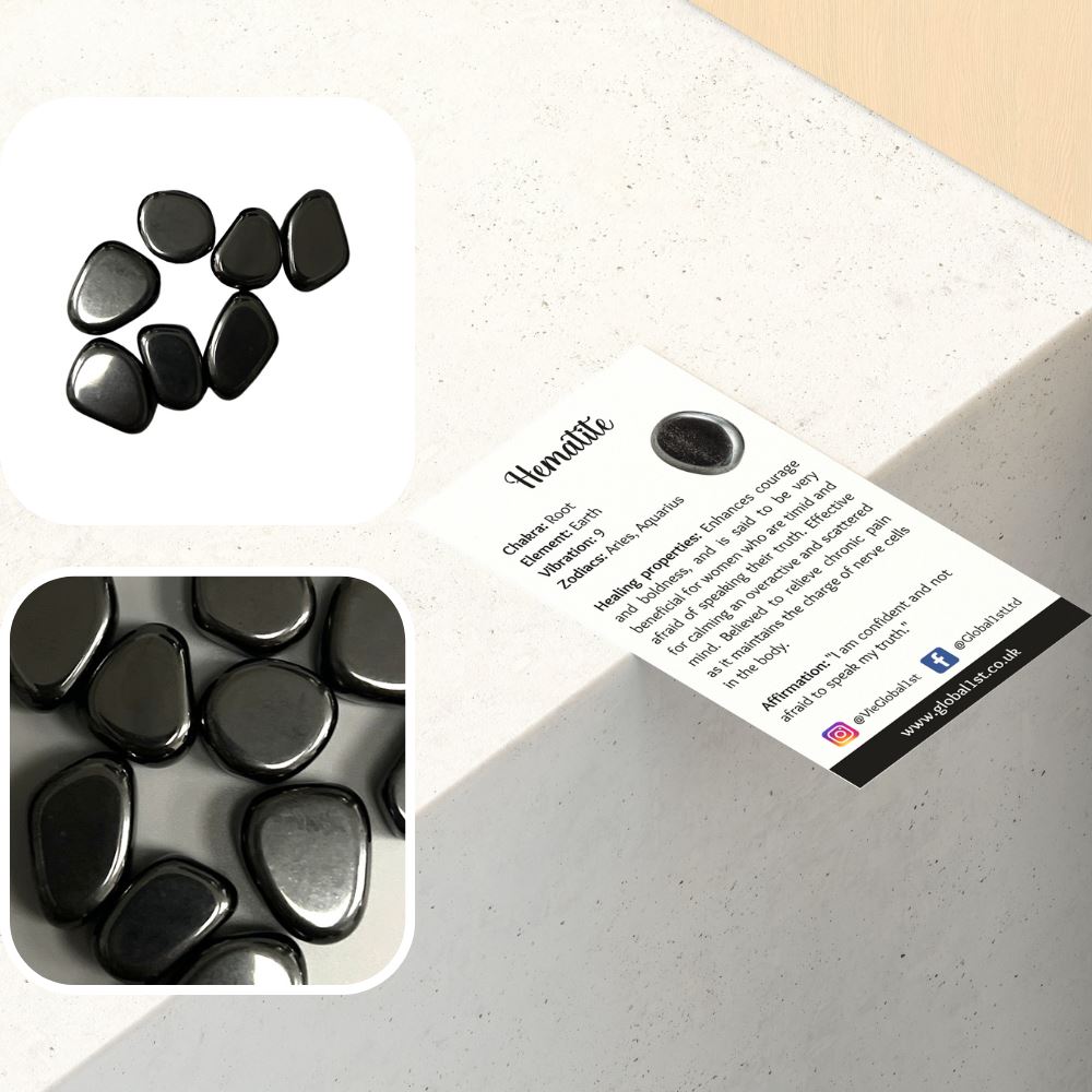 Tumbled Crystals, Pack of 12