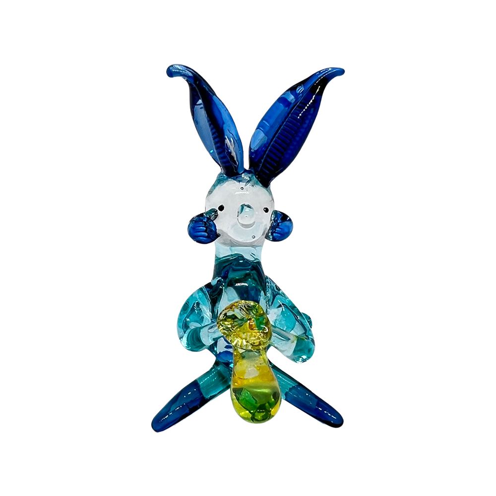 Hand-Blown Glass Sculpture
