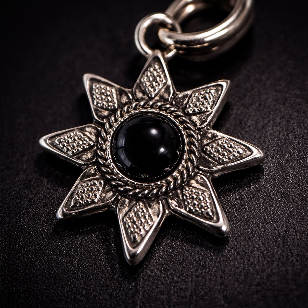Silver-Plated Pendant (without Chain) (#04), 1.5x1.5cm