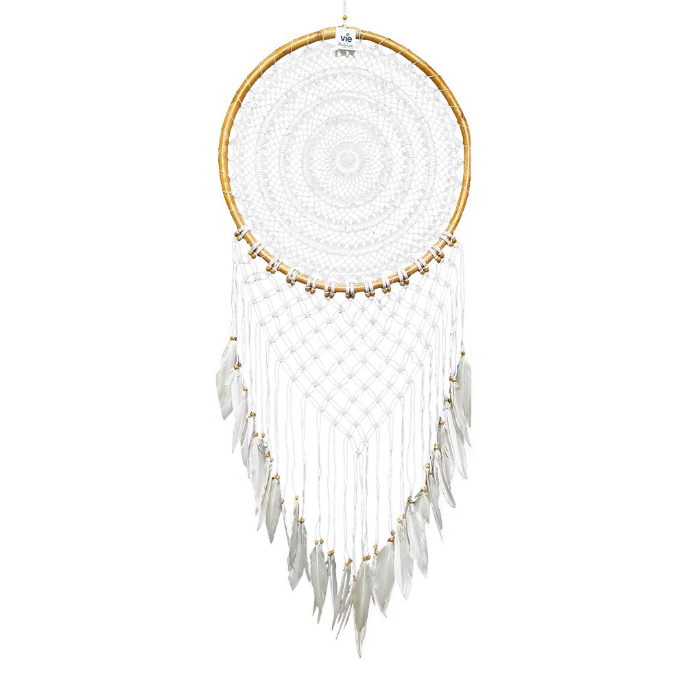 Giant Dream Catcher, White