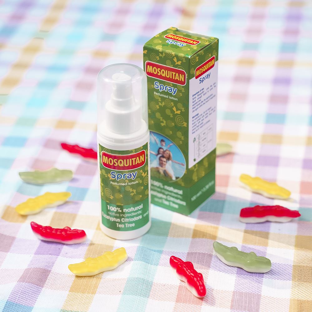 Mosquitan Spray Anti-Mosquito, 100ml, Pack of 2