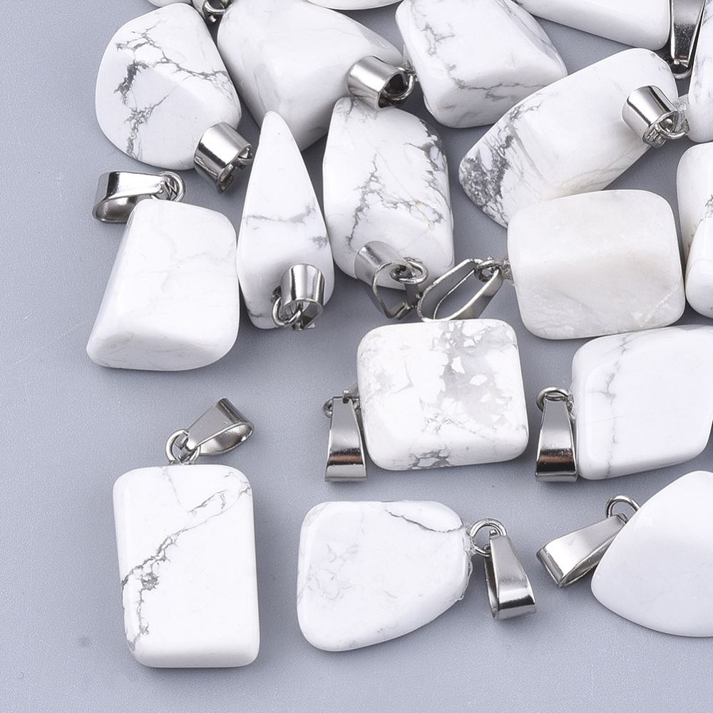 Tumbled Pendant, 3.5x2cm