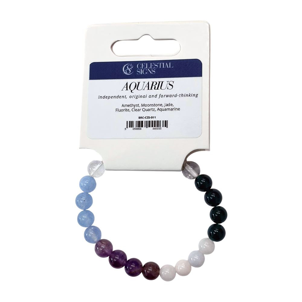 Celestial Signs Bracelet, Aquarius
