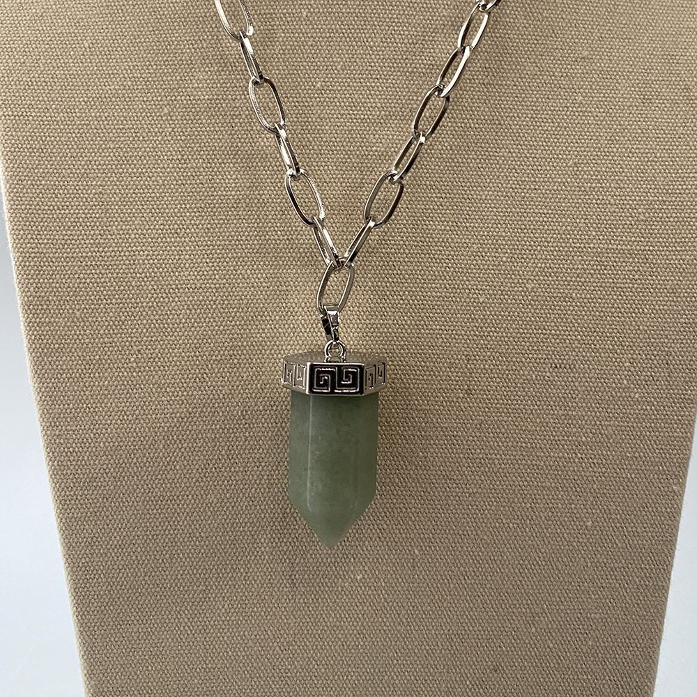 Chunky Point Pencil Pendant, 3.5x1.5x1.5cm