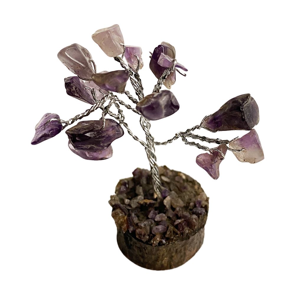 Micro Gemstone Tree, 15 Beads, 6cm