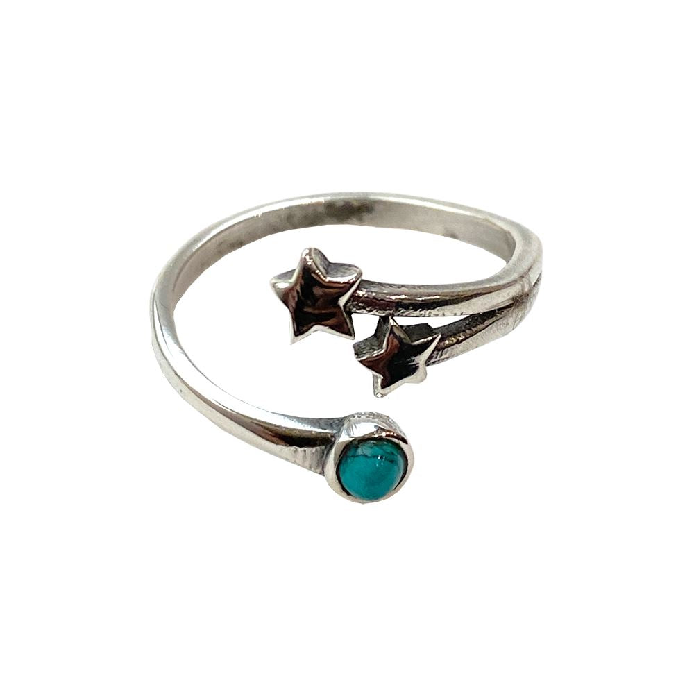 Silver-Plated Adjustable Ring (#36)