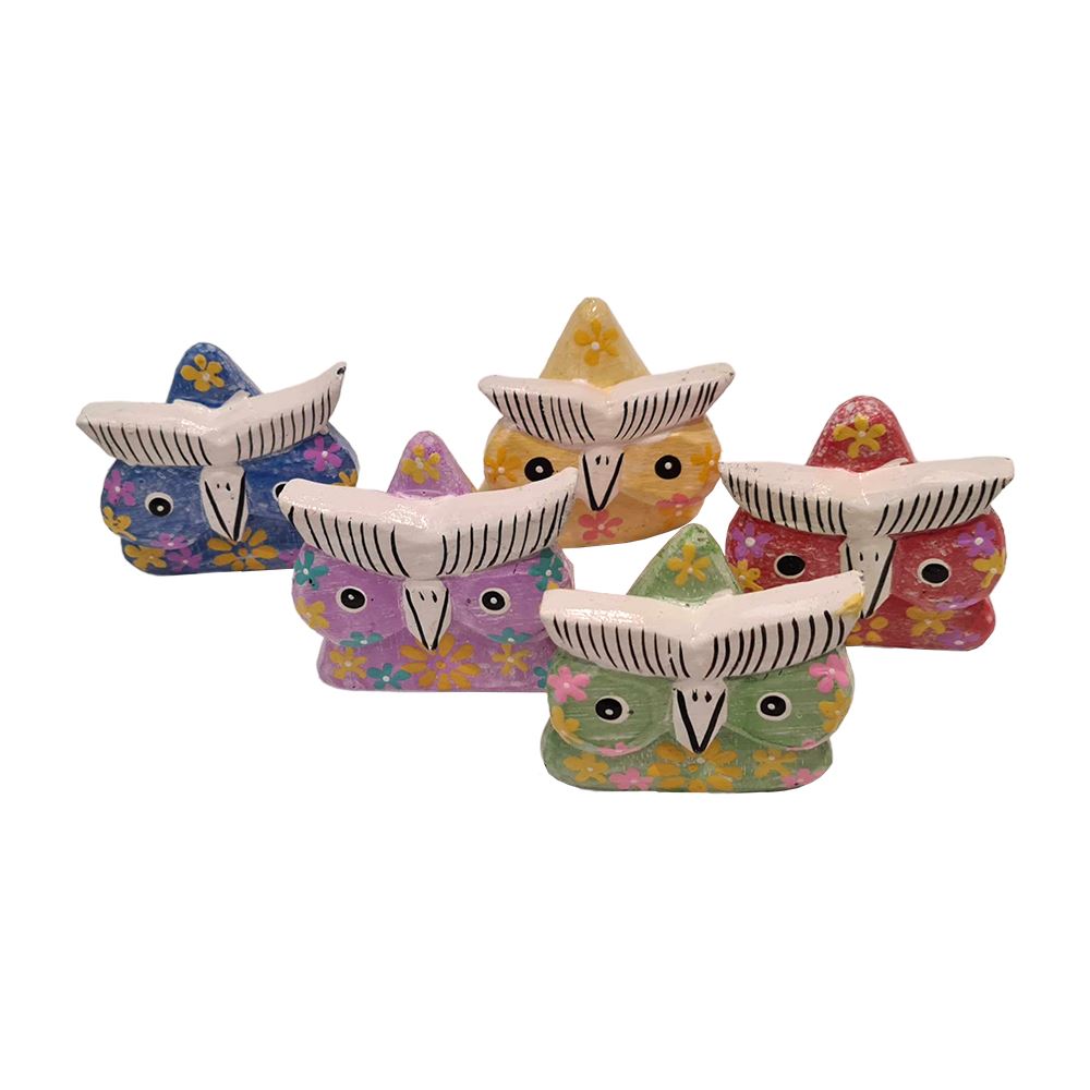 Owl Carving, Set of 5
