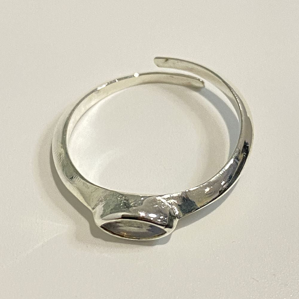 Silver-Plated Adjustable Ring (#28)