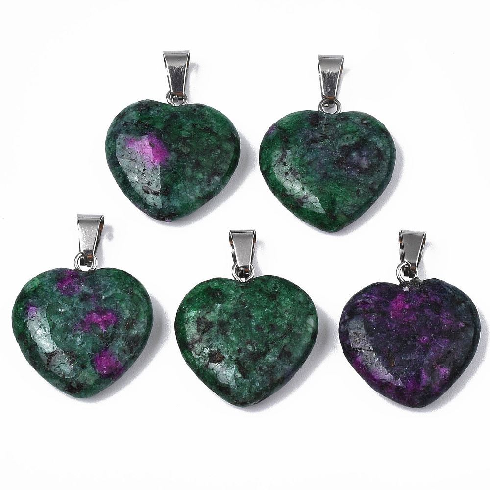 Heart Pendant, 2.2x2.1cm