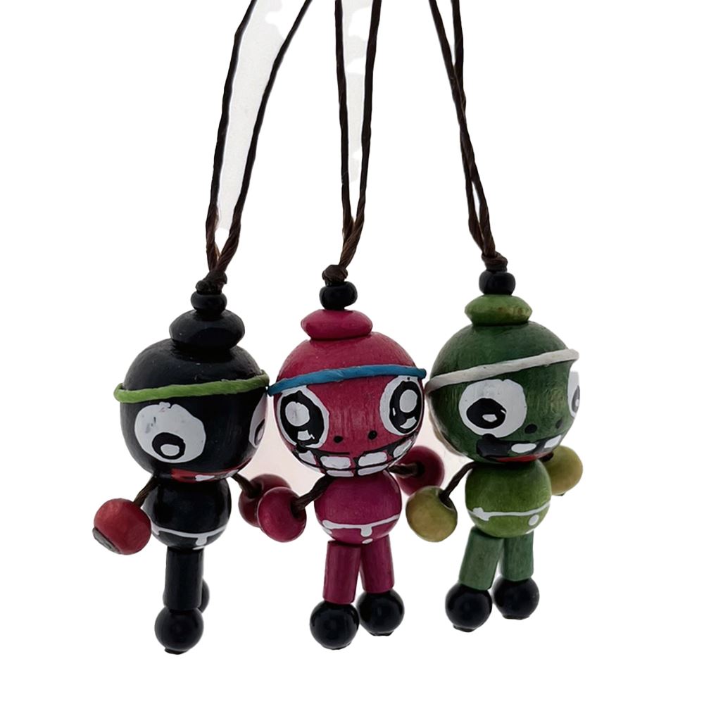 Hanging Poppet, Assorted Colour, Approx. 4-8cm