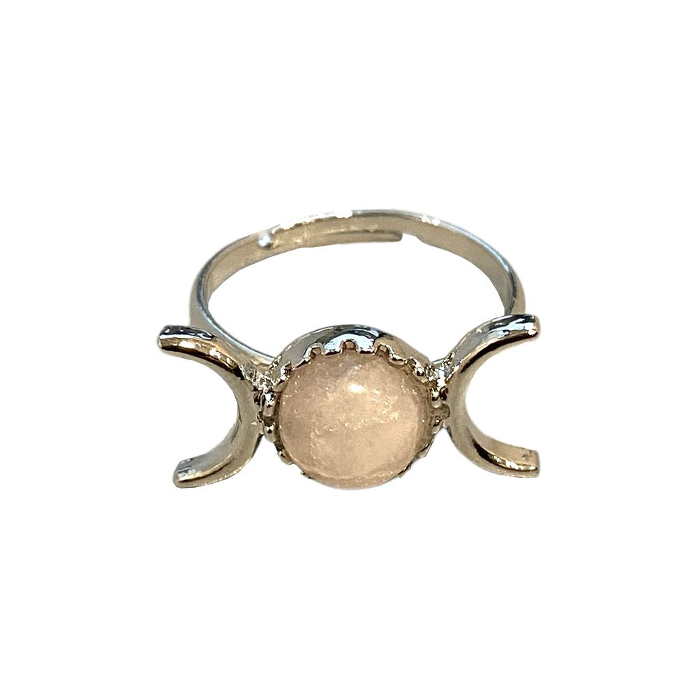 Adjustable Ring, 0.5cm Gemstone