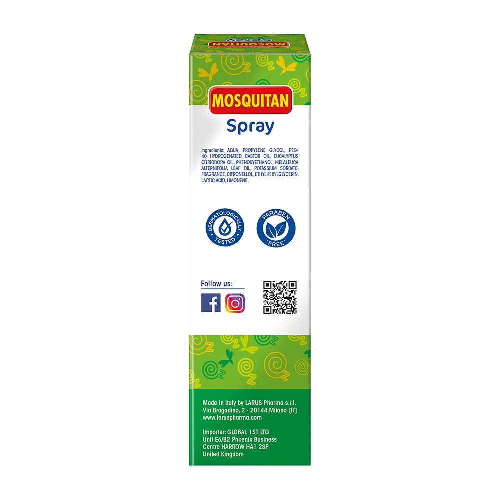 Mosquitan Spray Anti-Mosquito, 100ml, Pack of 2