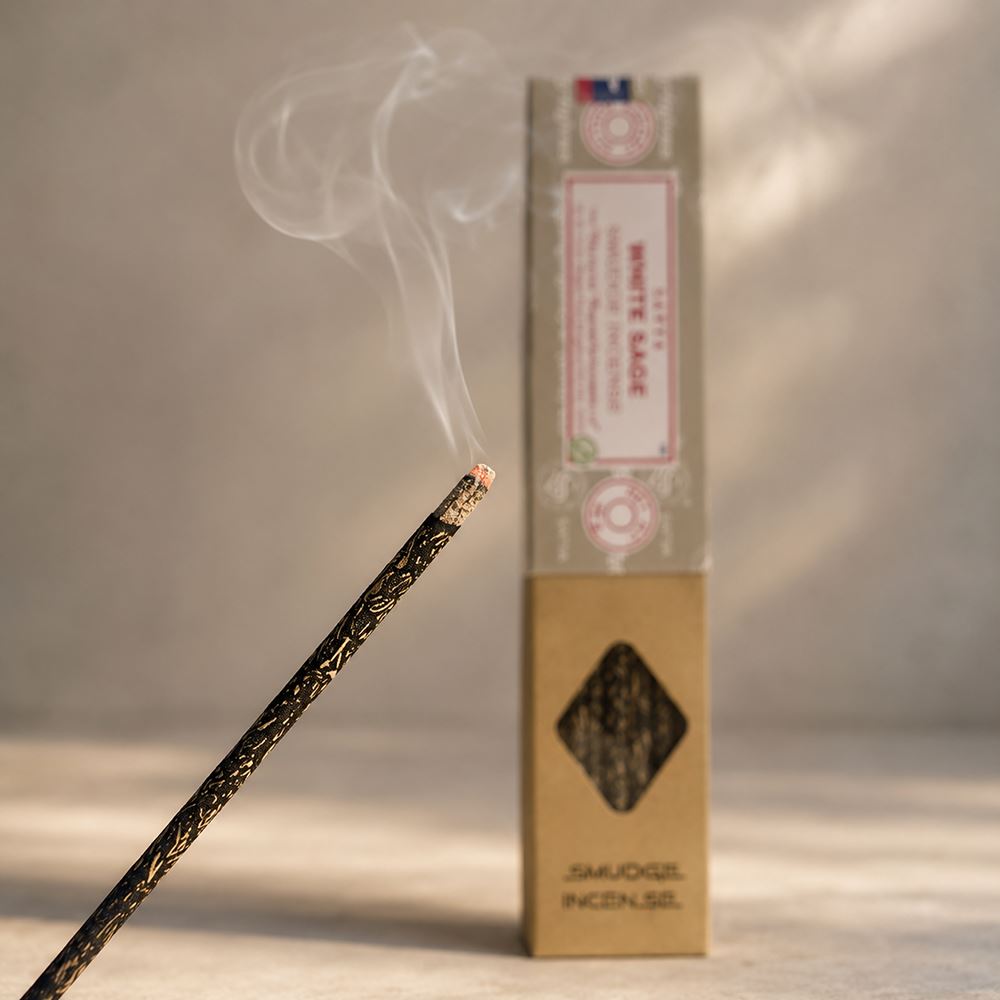 Satya Smudge Incense Sticks, 12 Packs x 25g