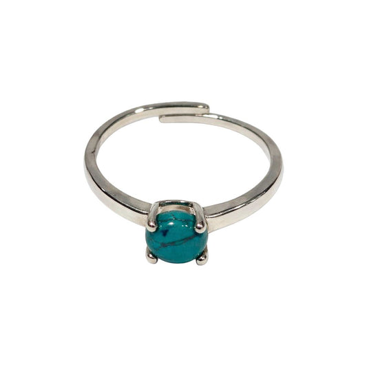 Silver-Plated Adjustable Ring (#32)