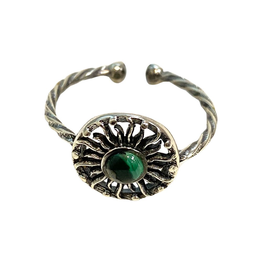 Silver-Plated Adjustable Ring (#45)