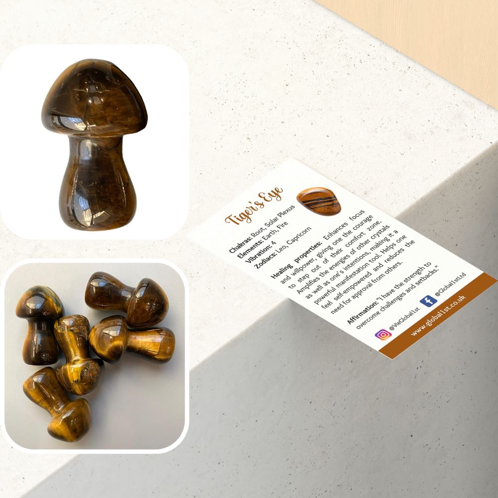 Crystal Mushroom, 3.5cm