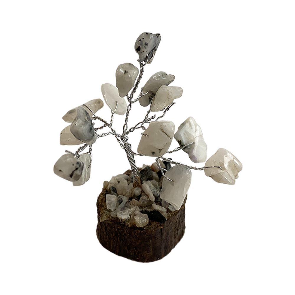 Micro Gemstone Tree, 15 Beads, 6cm