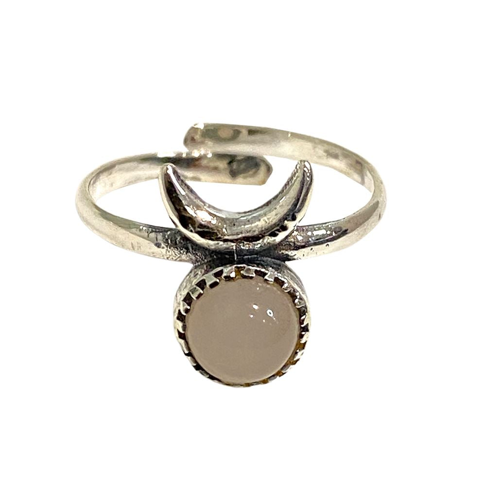 Silver-Plated Adjustable Ring (#40)
