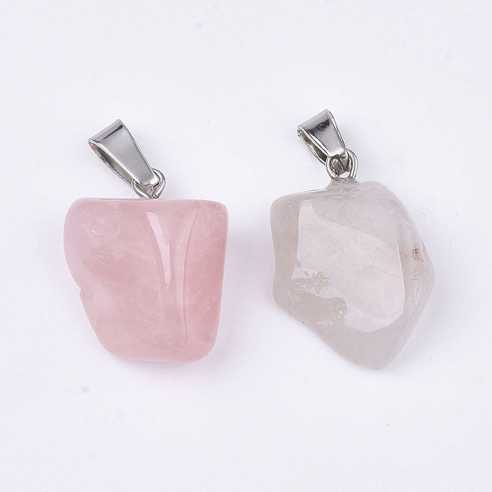 Tumbled Pendant, 3.5x2cm