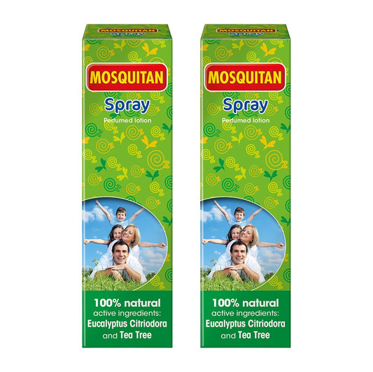 Mosquitan Spray Anti-Mosquito, 100ml, Pack of 2