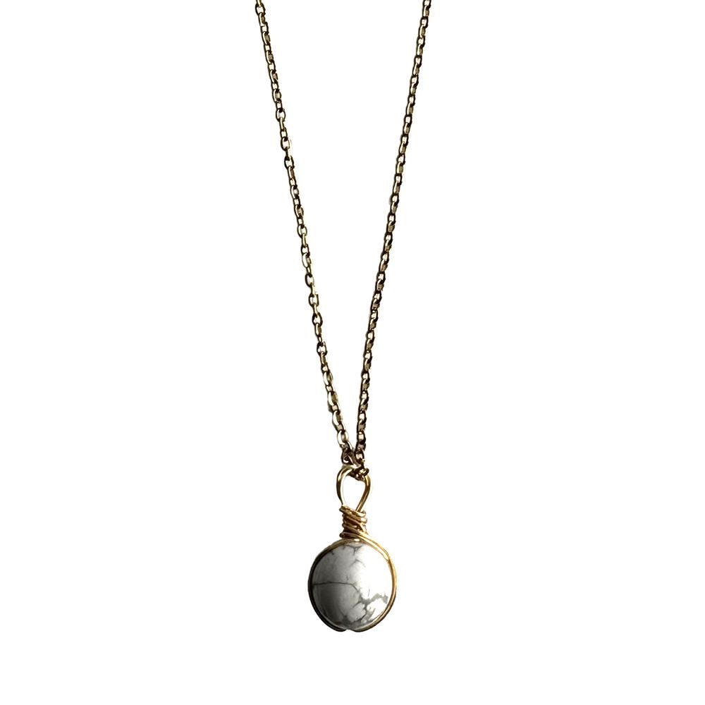 Halo Gemstone Pendant, Sphere