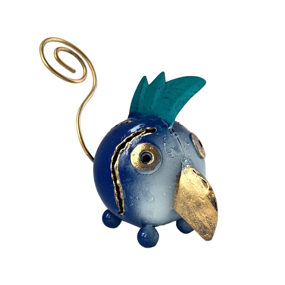 Whimsical Metal Curly Tailed Animal