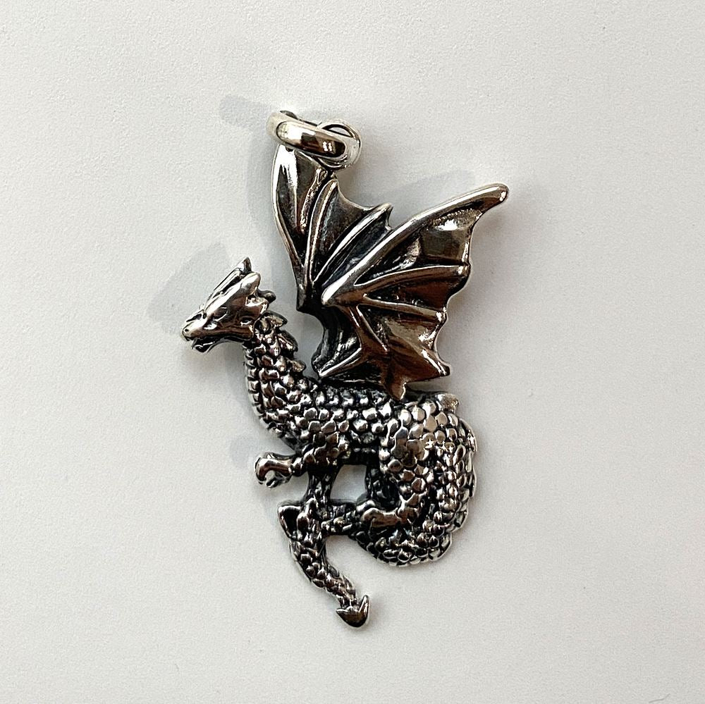 Silver-Plated Gothic Pendant