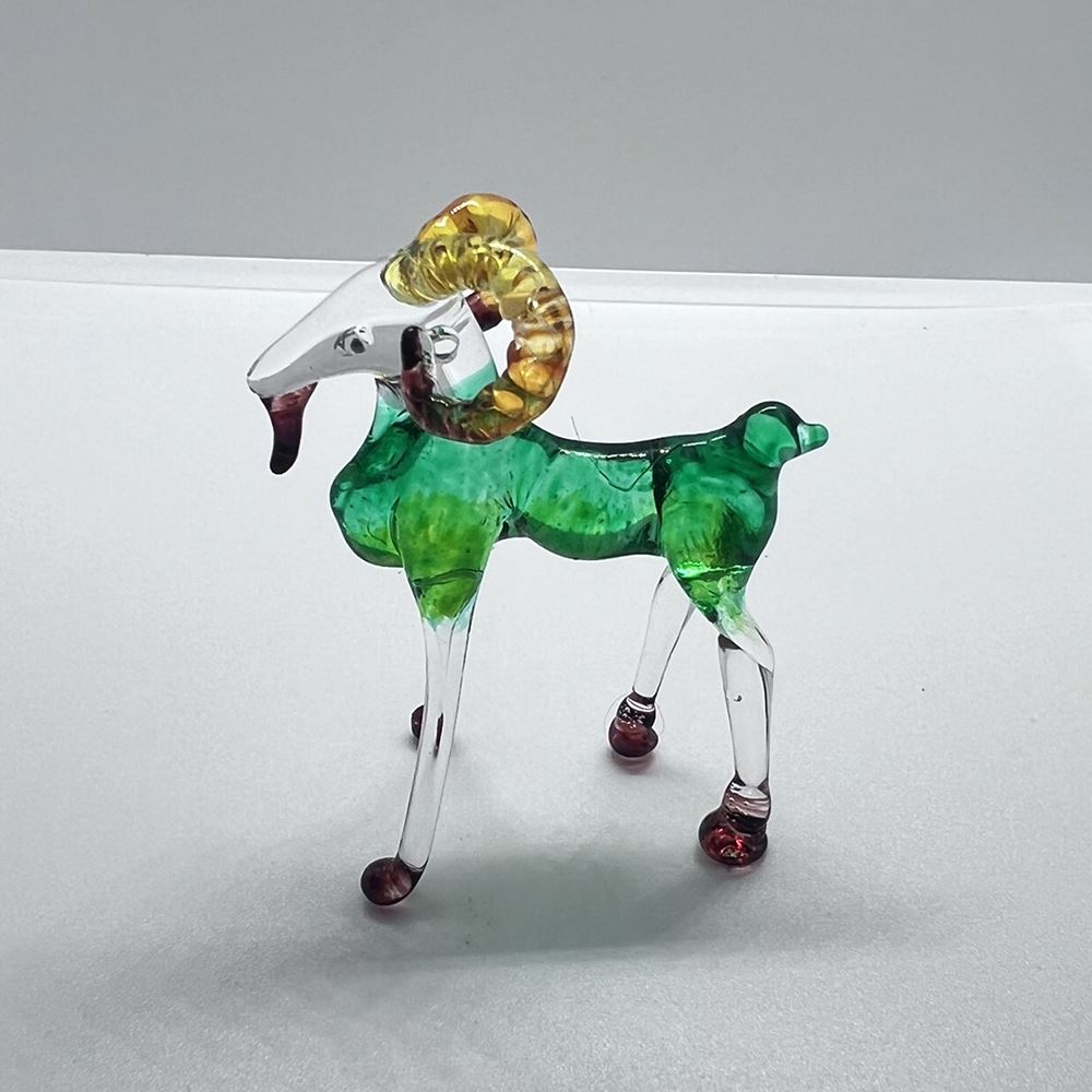 Hand-Blown Glass Sculpture