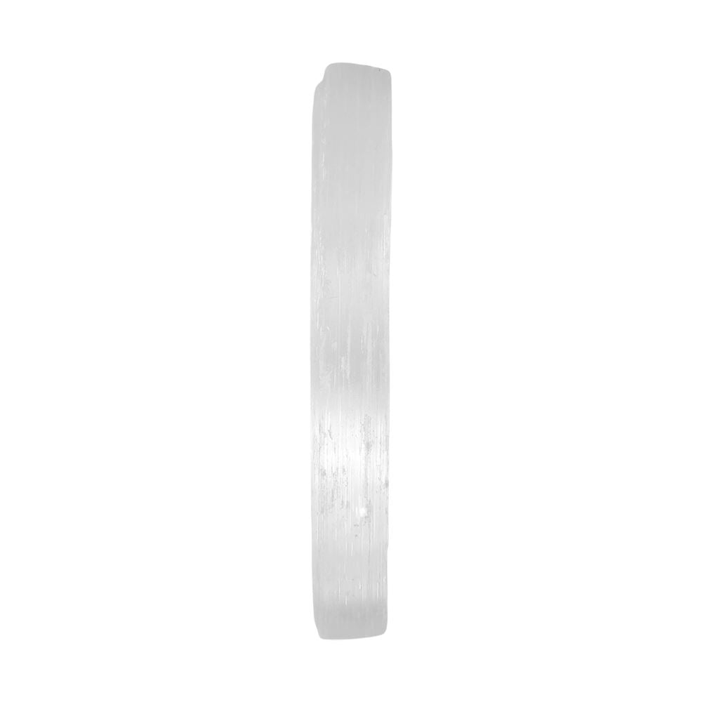 Selenite Wand, Flat Stick, 10cm