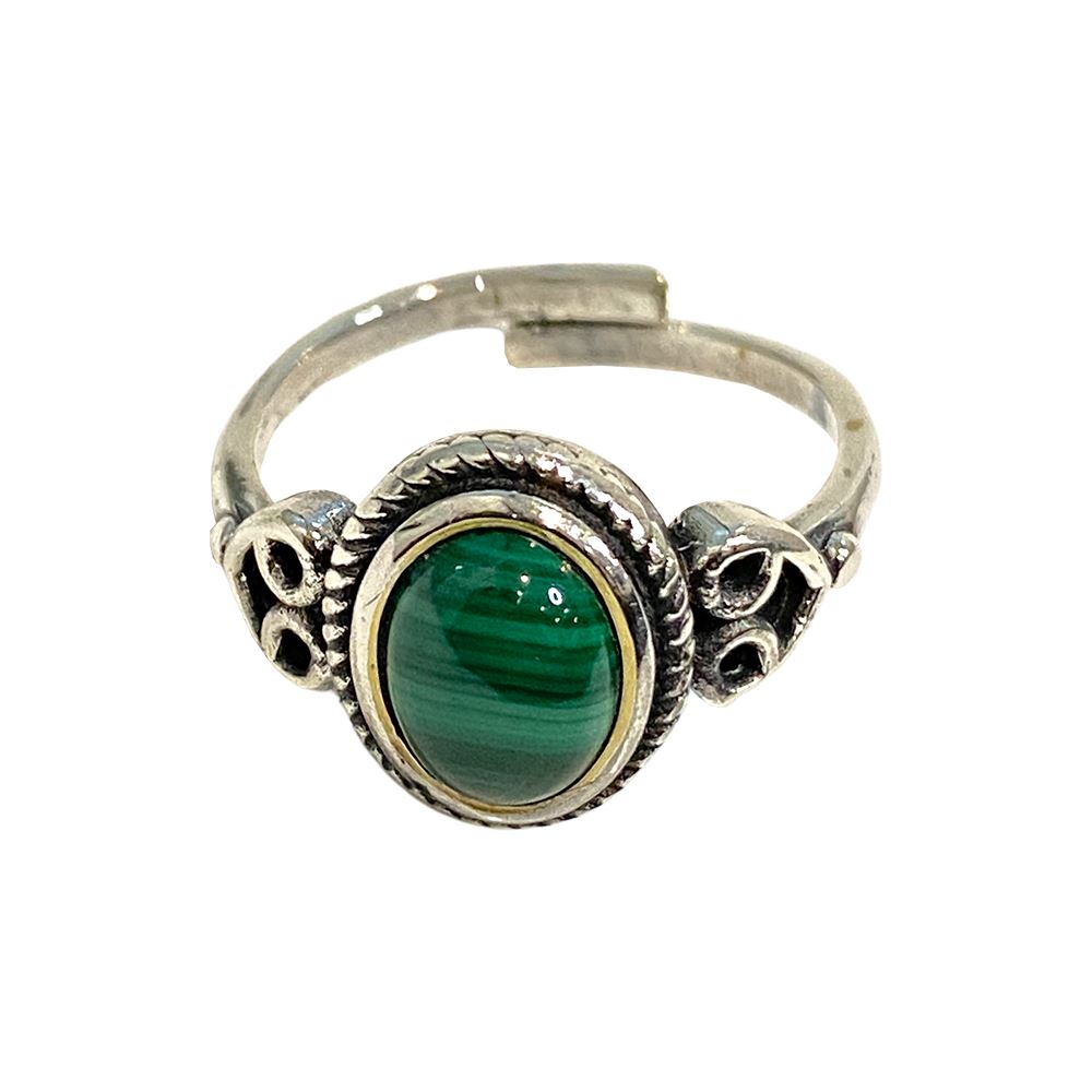 Silver-Plated Adjustable Ring (#38)