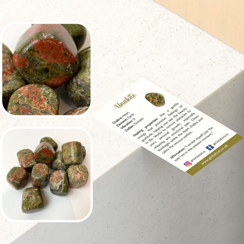 Tumbled Crystals, 250g Pack