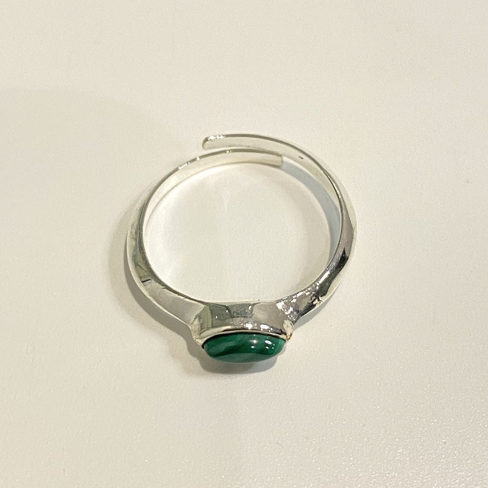Silver-Plated Adjustable Ring (#28)